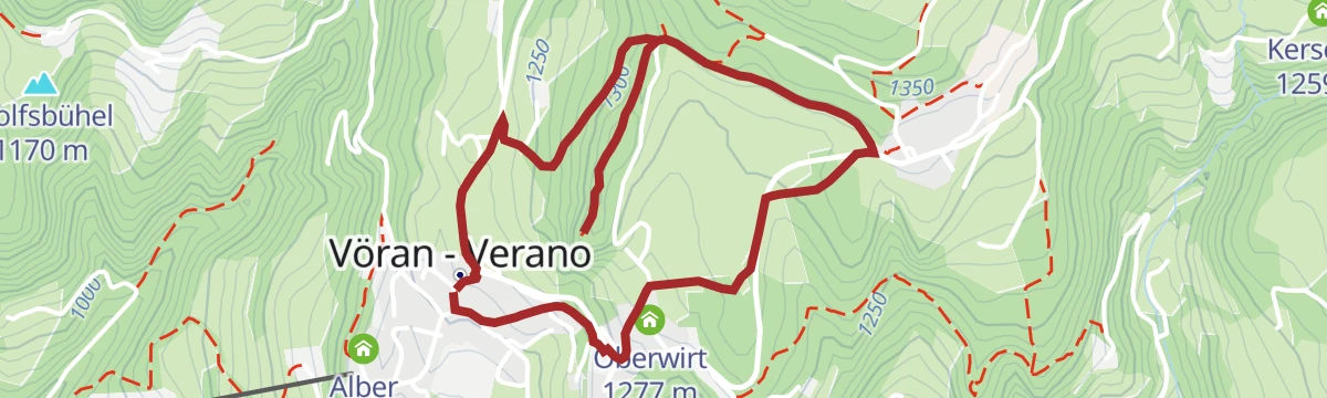 Route map: Al "Beimstein Knott"